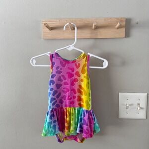 Wild Child Racer Back Ruffle Dress from Bums & Roses